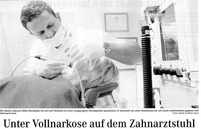 Weser Kurier vom 22.09.2011 Seite 11 | Unter Vollnarkose auf dem Zahnarztstuhl